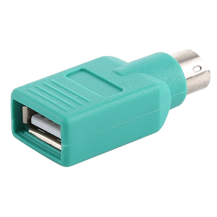 USB A Jack to mini DIN6 male Adapter (USB to PS/2)(Green) - PS/2 Series by PMC Jewellery | Online Shopping South Africa | PMC Jewellery