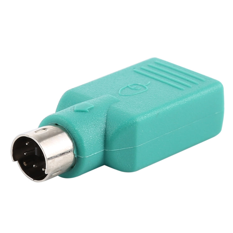 USB A Jack to mini DIN6 male Adapter (USB to PS/2)(Green) - PS/2 Series by PMC TechLife | Online Shopping South Africa | PMC TechLife