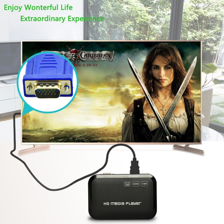 HDMI Male to VGA Male 15PIN Video Cable(Black) - Cable by PMC TechLife | Online Shopping South Africa | PMC TechLife