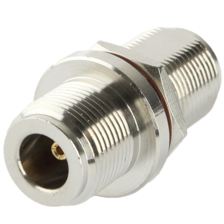 Coaxial RF N Female to N Female Adapter(Silver) - Connectors by PMC TechLife | Online Shopping South Africa | PMC TechLife