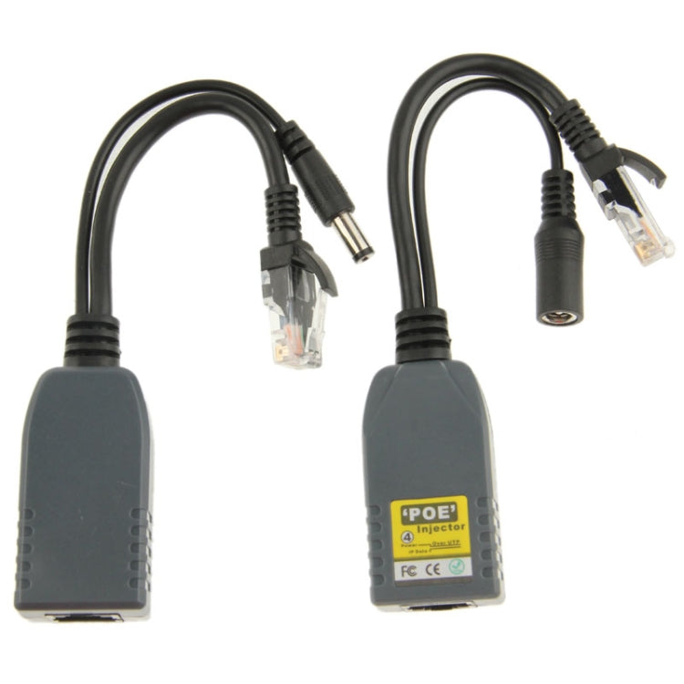2 PCS 904, 4 Cores Power Over Ethernet Passive POE Splitter Injector Adapter Cable Kit for IP Camera Security System - Others by PMC TechLife | Online Shopping South Africa | PMC TechLife