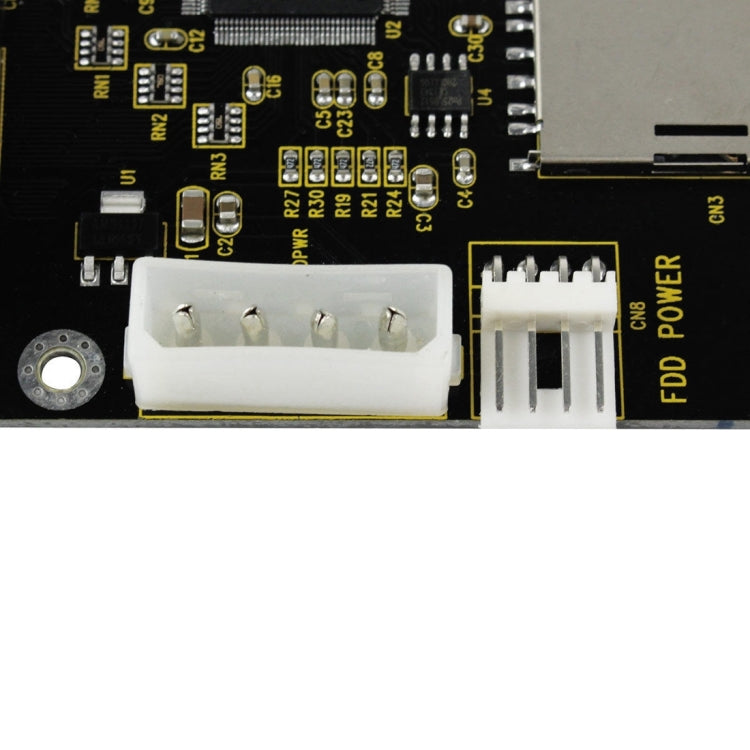 SD/ SDHC/ MMC To 3.5 inch 40 Pin Male IDE Adapter Card(Black) - Add-on Cards by PMC TechLife | Online Shopping South Africa | PMC TechLife | Buy Now Pay Later Mobicred
