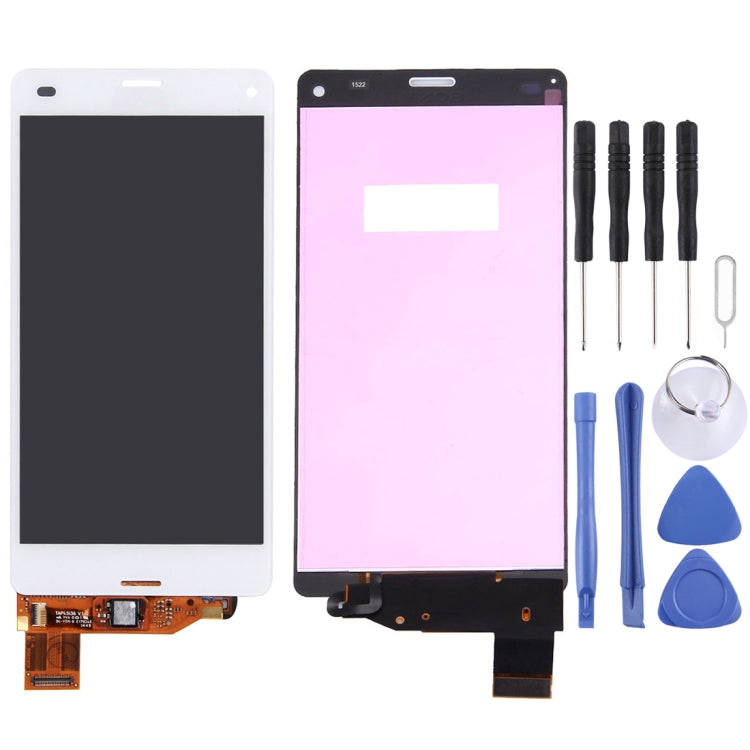 LCD Display + Touch Panel  for Sony Xperia Z3 Compact / M55W / Z3 mini(White) - free shipping - PMC TechLife - Order now!