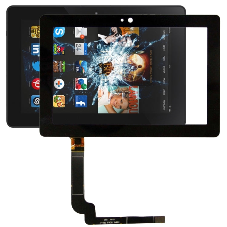 Touch Panel  for Amazon Kindle Fire HDX 7 inch(Black) - free shipping - PMC TechLife - Order now!