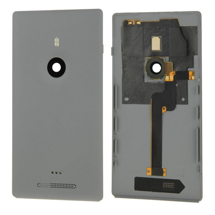 Housing Battery Back Cover With Flex Cable for Nokia Lumia 925(Grey) - Full Housing Cover by PMC TechLife | Online Shopping South Africa | PMC TechLife