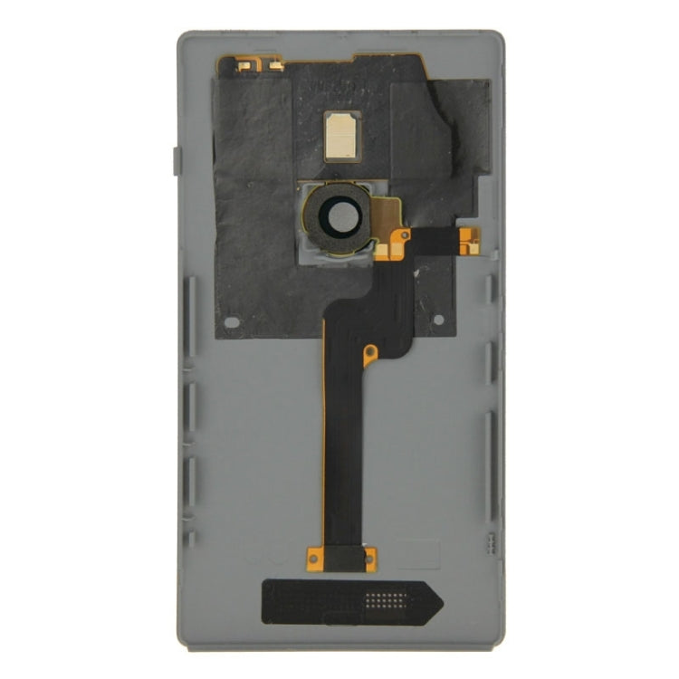 Housing Battery Back Cover With Flex Cable for Nokia Lumia 925(Grey) - Full Housing Cover by PMC TechLife | Online Shopping South Africa | PMC TechLife