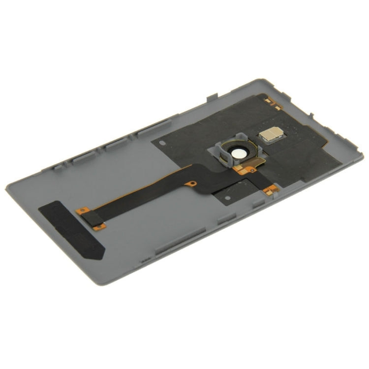 Housing Battery Back Cover With Flex Cable for Nokia Lumia 925(Grey) - Full Housing Cover by PMC TechLife | Online Shopping South Africa | PMC TechLife