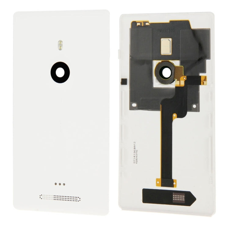 Housing Battery Back Cover With Flex Cable for Nokia Lumia 925(White) - free shipping - PMC TechLife - Order now!