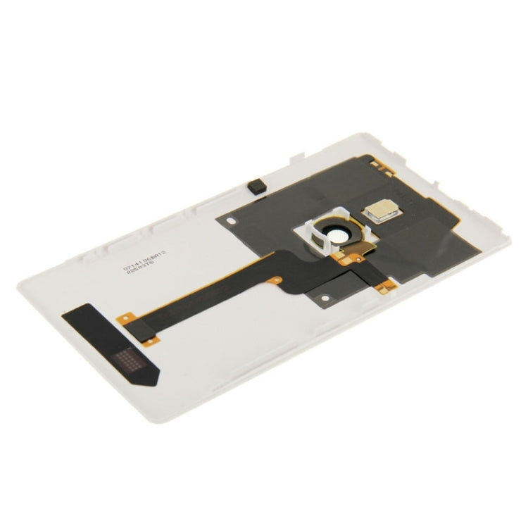 Housing Battery Back Cover With Flex Cable for Nokia Lumia 925(White) - free shipping - PMC TechLife - Order now!