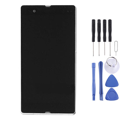 LCD Display + Touch Panel with Frame  for Sony Xperia Z / L36H / C6603 / C6602(White) - free shipping - PMC TechLife - Order now!