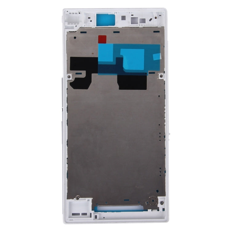 Front Housing LCD Frame Bezel Plate for Sony Xperia Z Ultra / XL39h / C6802(White) - Frame Bezel Plate by PMC TechLife | Online Shopping South Africa | PMC TechLife