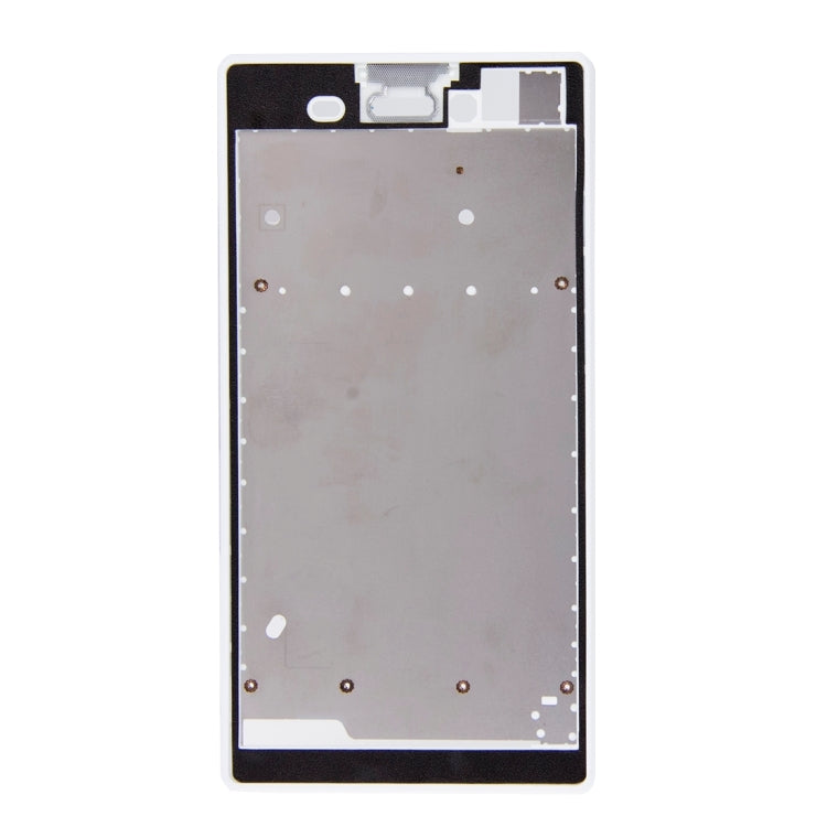 Front Housing  with Adhesive Sticker for Sony Xperia T3(White) - Frame Bezel Plate by PMC TechLife | Online Shopping South Africa | PMC TechLife