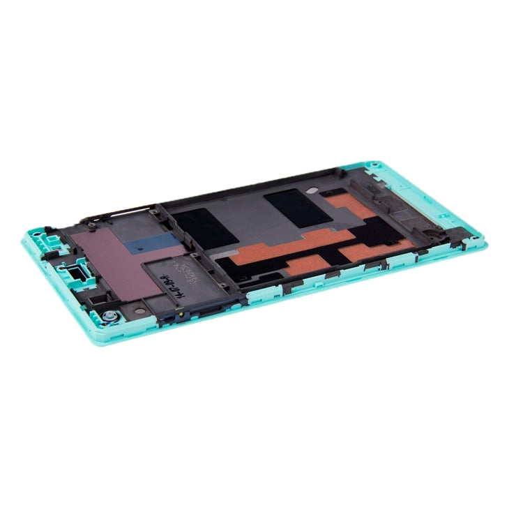 Front Housing  with Adhesive for Sony Xperia C3(Green) - Frame Bezel Plate by PMC TechLife | Online Shopping South Africa | PMC TechLife