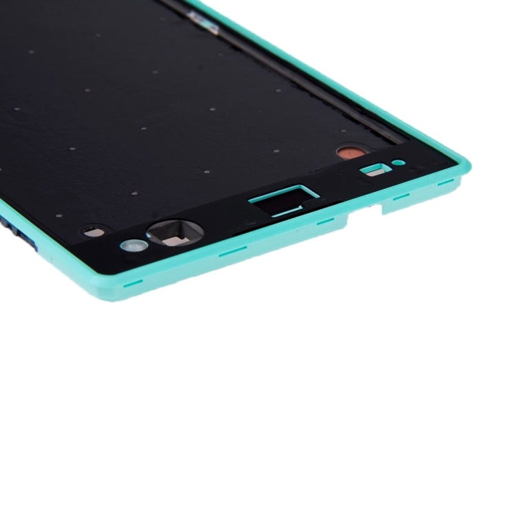 Front Housing  with Adhesive for Sony Xperia C3(Green) - Frame Bezel Plate by PMC TechLife | Online Shopping South Africa | PMC TechLife