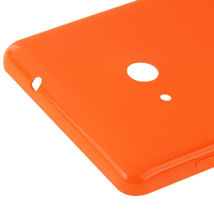 Smooth Surface Plastic Back Housing Cover  for Microsoft Lumia 535(Orange) - Back Cover by PMC Jewellery | Online Shopping South Africa | PMC Jewellery