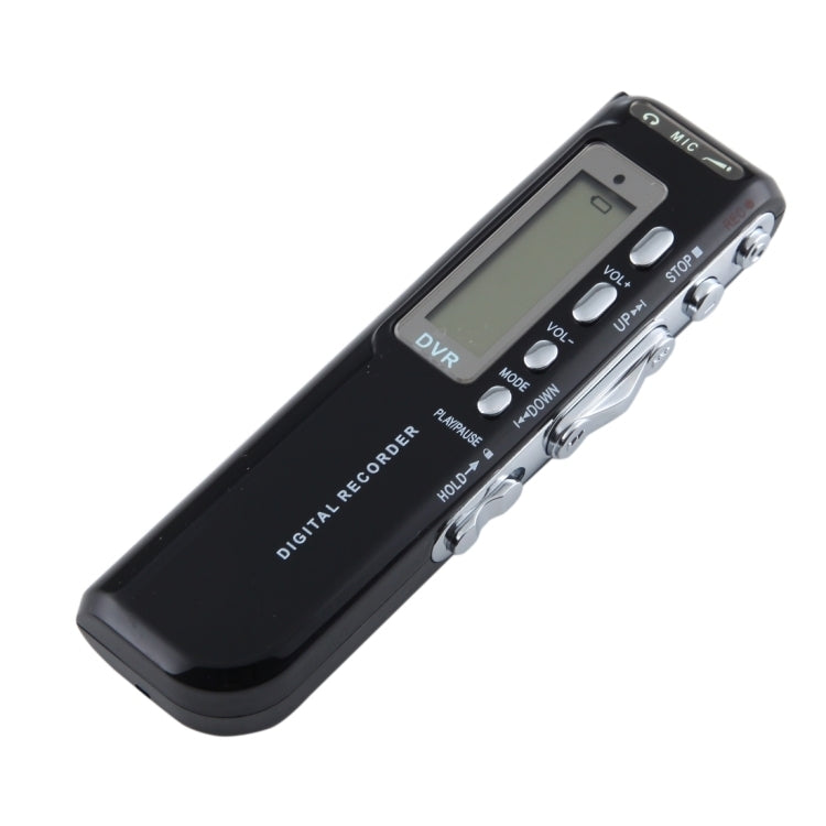 8GB Digital Voice Recorder Dictaphone MP3 Player, Support Telephone recording, VOX function, Power supply: 2 x AAA battery(Black)(Black) - Other Style by PMC TechLife | Online Shopping South Africa | PMC TechLife | Buy Now Pay Later Mobicred