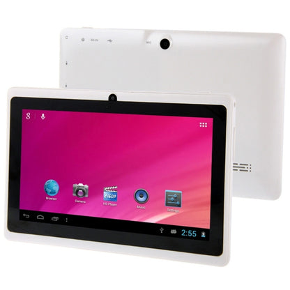Tablet PC 7.0 inch, 1GB+16GB, Android 4.0, Allwinner A33 Quad Core 1.5GHz, WiFi, Bluetooth, OTG, G-sensor(White) - 7.0-8.0 inch by PMC Jewellery | Online Shopping South Africa | PMC Jewellery