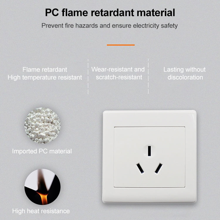Electric Wall Socket (AU Plug) -  by PMC TechLife | Online Shopping South Africa | PMC TechLife | Buy Now Pay Later Mobicred