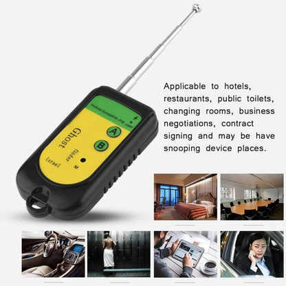 Ghost Detector Signal Bug RF Detector Finder Scanner Monitor Checker Pinhole Surveillance Camera Wireless Device(Black) - RF Signal Detector by PMC Jewellery | Online Shopping South Africa | PMC Jewellery