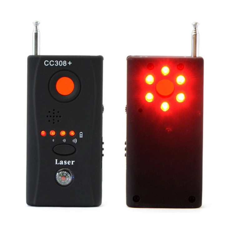 CC308+ Multi-Detector Full-Range All-Round Detector For Hidden Mini Camera / IP Lens/ GMS / RF Signal Detector Finder(Black) - RF Signal Detector by PMC Jewellery | Online Shopping South Africa | PMC Jewellery