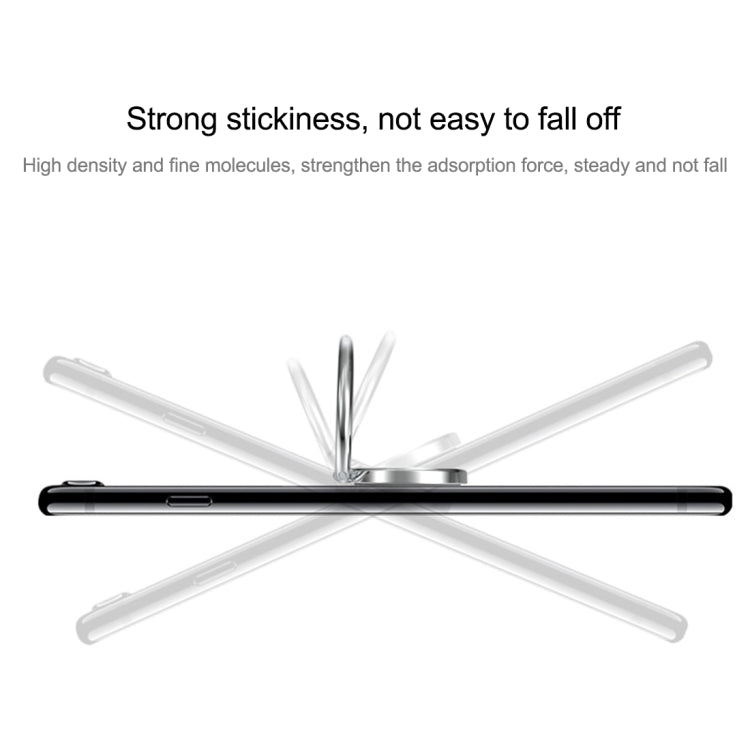 Universal CD Pattern Metal Mobile Phone Ring Holder(Red) - Ring Holder by PMC TechLife | Online Shopping South Africa | PMC TechLife