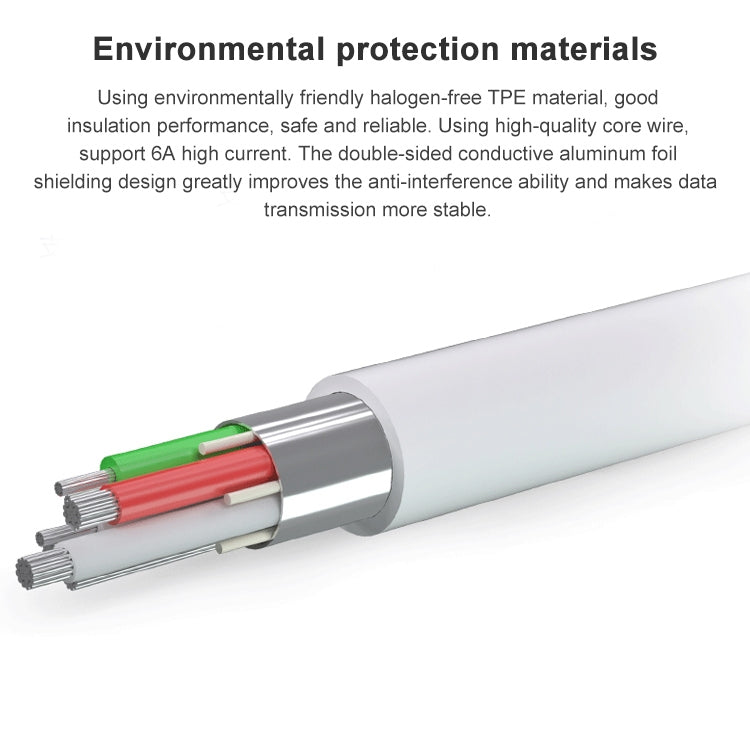 Original Honor AC790 6A USB to USB-C / Type-C Interface Charging and Transmission Data Cable, Cable Length: 1m - USB-C & Type-C Cable by Huawei | Online Shopping South Africa | PMC TechLife | Buy Now Pay Later Mobicred