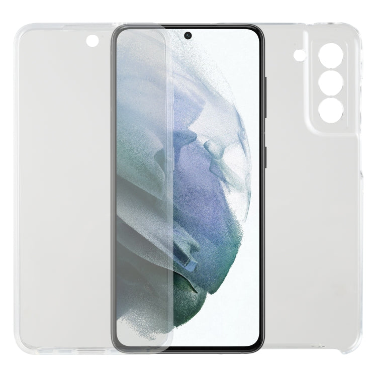 For Samsung Galaxy S21 FE PC+TPU Ultra-thin Double-sided Full Coverage Transparent Soft Case - free shipping - PMC TechLife - Order now!