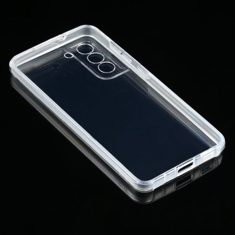 For Samsung Galaxy S21 FE PC+TPU Ultra-thin Double-sided Full Coverage Transparent Soft Case - free shipping - PMC TechLife - Order now!