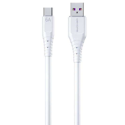 WK WDC-158a 6A Type-C / USB-C Silicone Fast Charging Cable, Length: 1.5m - USB-C & Type-C Cable by WK | Online Shopping South Africa | PMC Jewellery | Buy Now Pay Later Mobicred