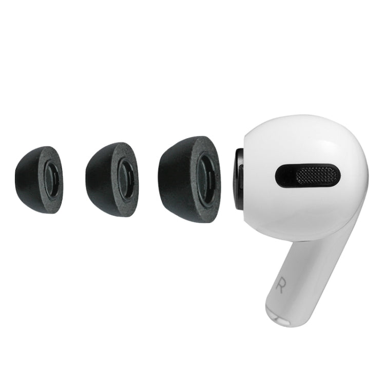 ZS0164 Slow Rebound Foam Earmuffs for AirPods Pro, Size: S (Black) - Anti-dust & Ear Caps by PMC TechLife | Online Shopping South Africa | PMC TechLife