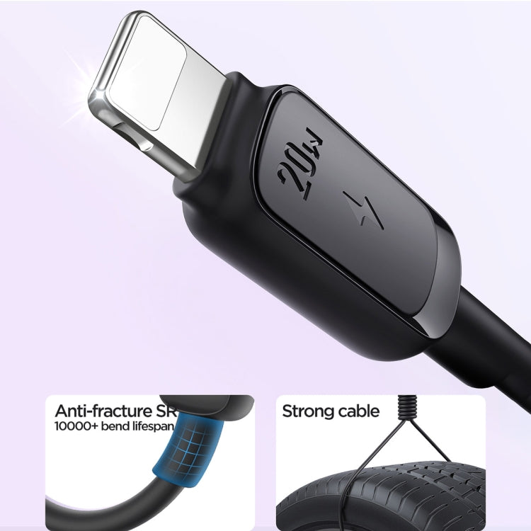 JOYROOM S-CL020A14 Multi-Color Series 20W USB-C / Type-C to 8 Pin Fast Charging Data Cable, Length:2m(Black) - 2 in 1 Cable by JOYROOM | Online Shopping South Africa | PMC Jewellery