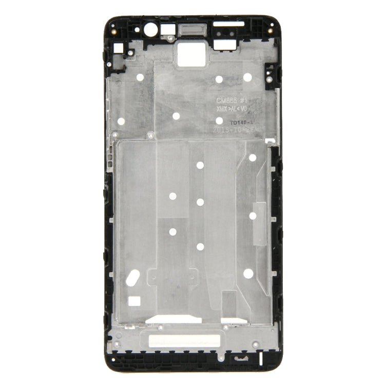 Front Housing LCD Frame Bezel Plate for Xiaomi Redmi Note 3(Black) - Frame Bezel Plate by PMC TechLife | Online Shopping South Africa | PMC TechLife