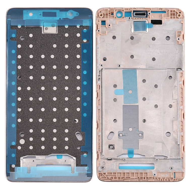 Front Housing LCD Frame Bezel Plate for Xiaomi Redmi Note 3(Gold) - Frame Bezel Plate by PMC TechLife | Online Shopping South Africa | PMC TechLife