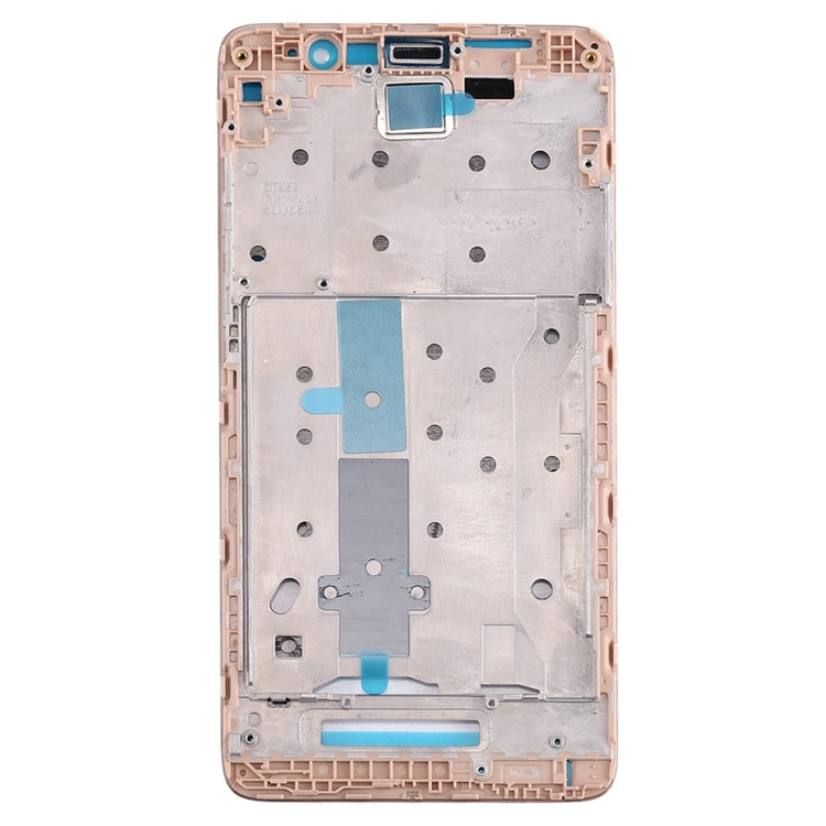 Front Housing LCD Frame Bezel Plate for Xiaomi Redmi Note 3(Gold) - Frame Bezel Plate by PMC TechLife | Online Shopping South Africa | PMC TechLife