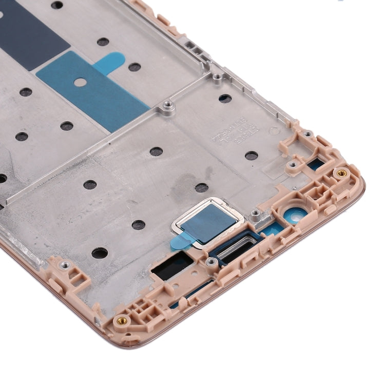 Front Housing LCD Frame Bezel Plate for Xiaomi Redmi Note 3(Gold) - Frame Bezel Plate by PMC TechLife | Online Shopping South Africa | PMC TechLife