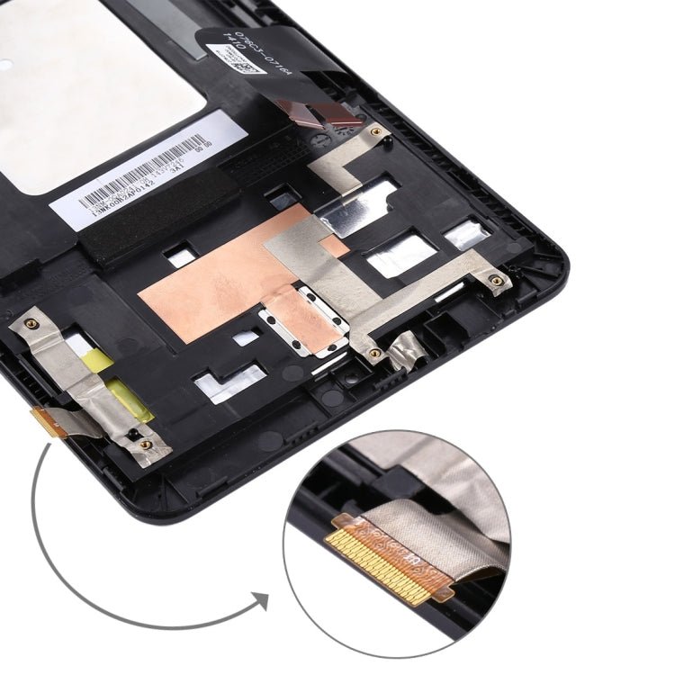 OEM LCD Screen for Asus Memo Pad HD7 / ME173X / ME173 K00B Digitizer Full Assembly with Frame (Black) - free shipping - PMC TechLife - Order now!