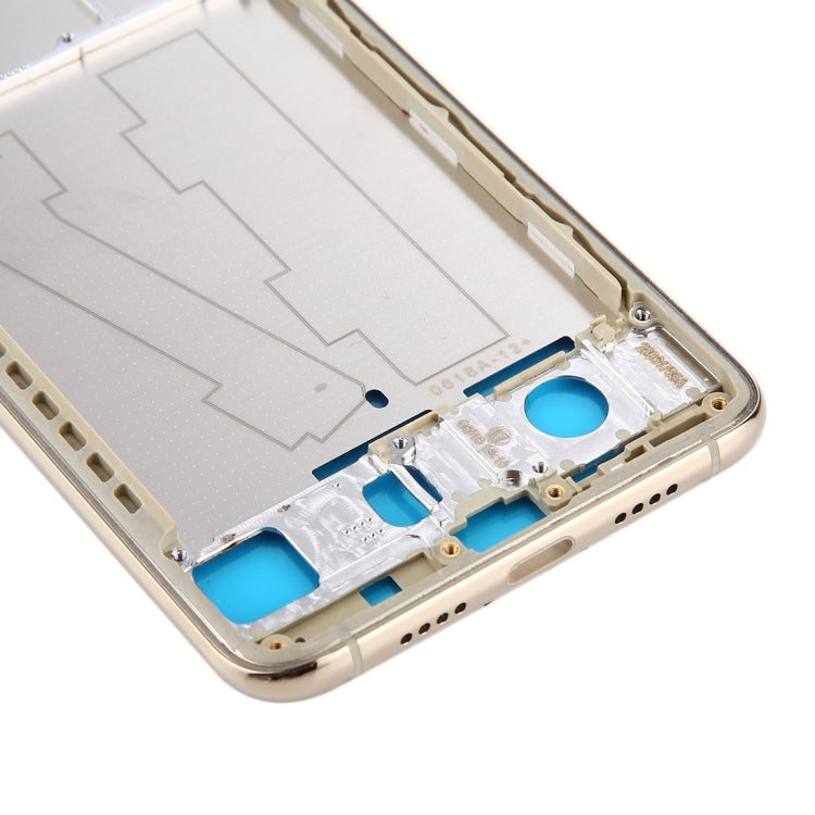 For Xiaomi Mi 6 Front Housing LCD Frame Bezel Plate(Gold) - Frame Bezel Plate by PMC TechLife | Online Shopping South Africa | PMC TechLife