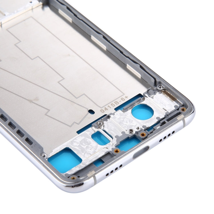 For Xiaomi Mi 6 Front Housing LCD Frame Bezel Plate(White) - Frame Bezel Plate by PMC TechLife | Online Shopping South Africa | PMC TechLife