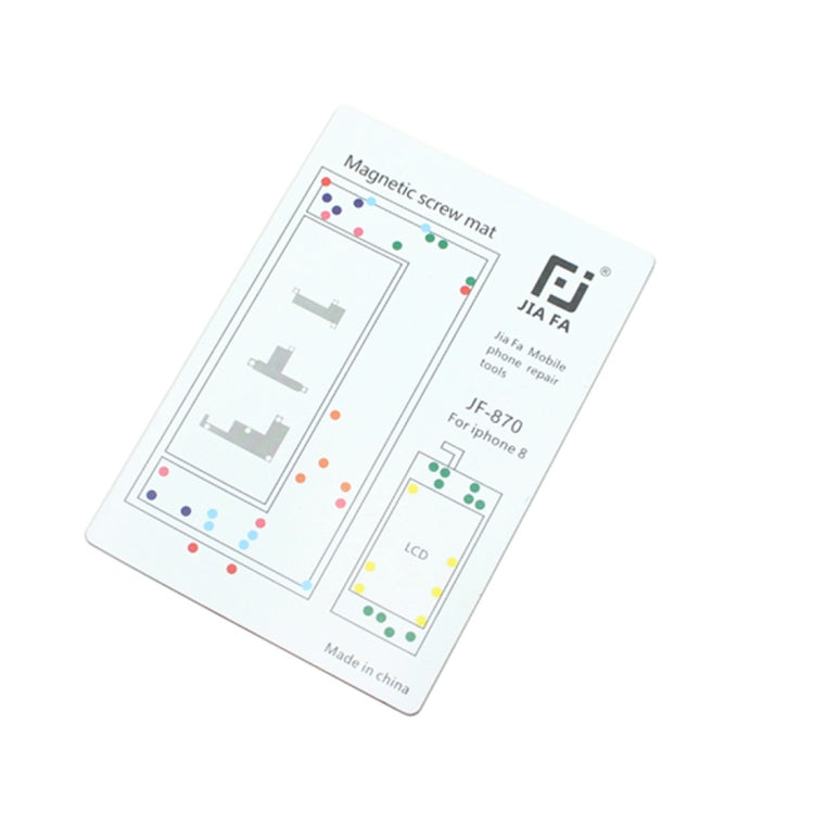 JIAFA Magnetic Screws Mat for iPhone 8 - Magnetic Screws Mat by JIAFA | Online Shopping South Africa | PMC TechLife