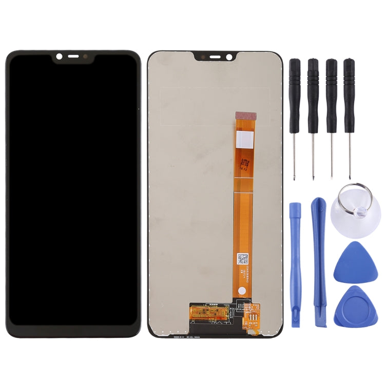 TFT LCD Screen for OPPO A5 / A3s / Realme C1 / Realme2 with Digitizer Full Assembly (Black) - free shipping - PMC TechLife - Order now!