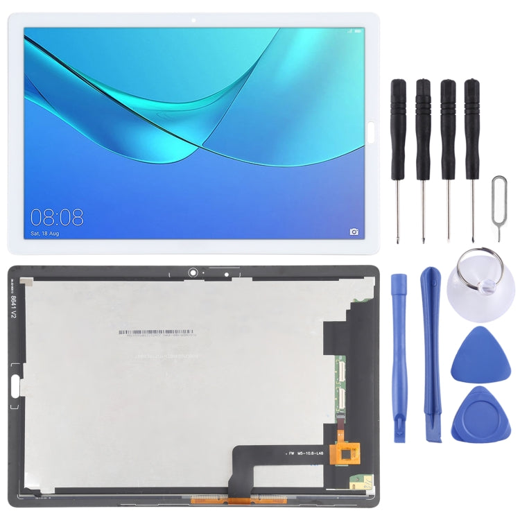 OEM LCD Screen for Huawei MediaPad M5 10.8 inch / CMR-AL19 / CMR-W19 with Digitizer Full Assembly (White) - LCD Screen by PMC Jewellery | Online Shopping South Africa | PMC Jewellery