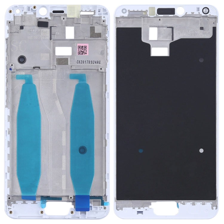 Front Housing LCD Frame Bezel Plate for Asus Zenfone 4 Max ZC554KL X00IS X00ID(White) - Frame Bezel Plate by PMC TechLife | Online Shopping South Africa | PMC TechLife