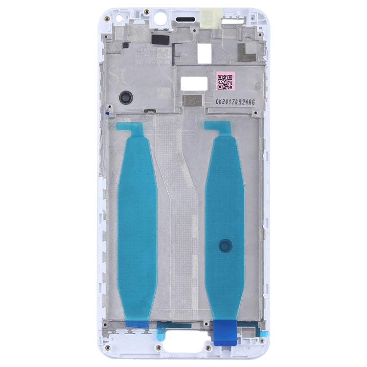 Front Housing LCD Frame Bezel Plate for Asus Zenfone 4 Max ZC554KL X00IS X00ID(White) - Frame Bezel Plate by PMC TechLife | Online Shopping South Africa | PMC TechLife