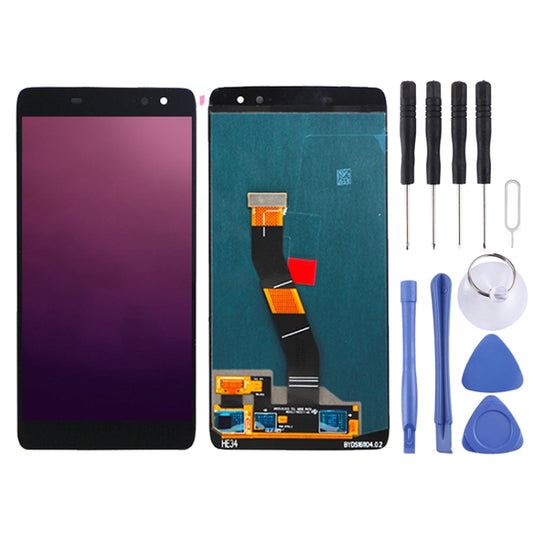 OEM LCD Screen for Alcatel Idol 4s OT6070 / 6070k / 6070y / 6070 with Digitizer Full Assembly(Black) - LCD Screen by PMC Jewellery | Online Shopping South Africa | PMC Jewellery