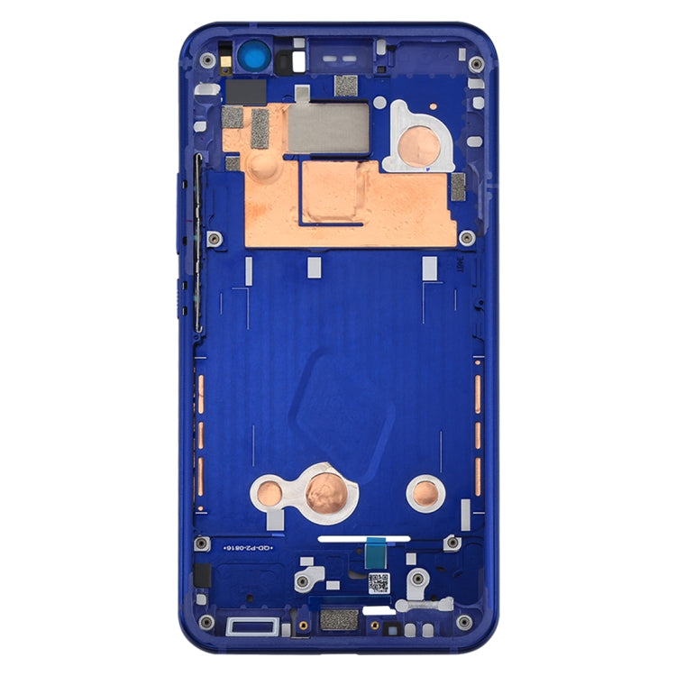 for HTC U11 Front Housing LCD Frame Bezel Plate(Dark Blue) - Full Housing Cover by PMC TechLife | Online Shopping South Africa | PMC TechLife