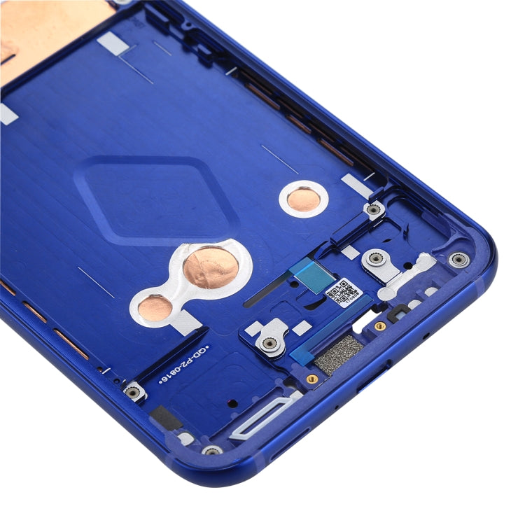 for HTC U11 Front Housing LCD Frame Bezel Plate(Dark Blue) - Full Housing Cover by PMC TechLife | Online Shopping South Africa | PMC TechLife