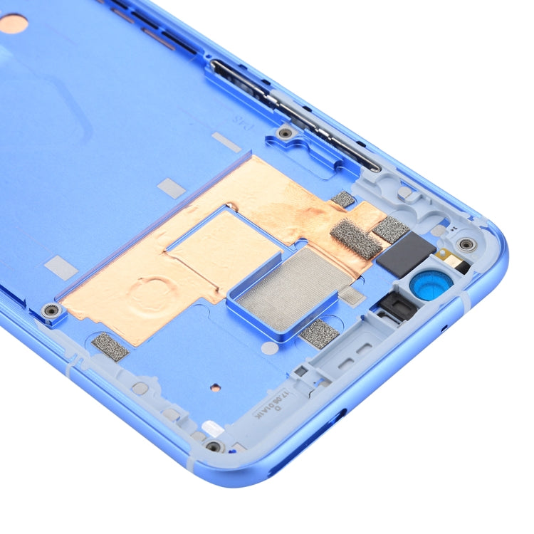 for HTC U11 Front Housing LCD Frame Bezel Plate(Blue) - Full Housing Cover by PMC TechLife | Online Shopping South Africa | PMC TechLife
