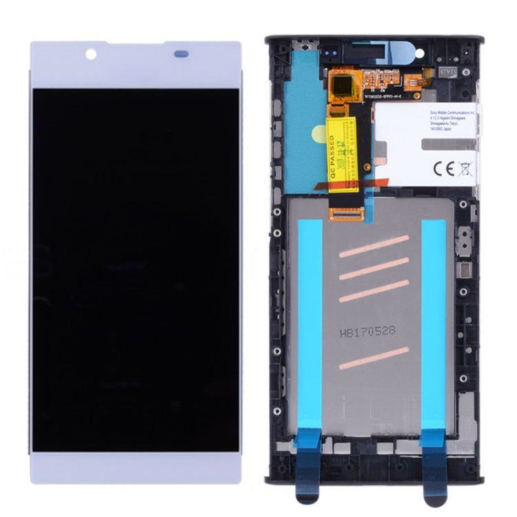 OEM LCD Screen for Sony Xperia L1 G3311 G3312 G3313 Digitizer Full Assembly with Frame(Silver) - LCD Screen by PMC Jewellery | Online Shopping South Africa | PMC Jewellery