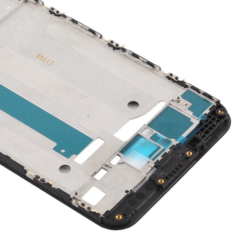 Front Housing LCD Frame Bezel Plate for Xiaomi Mi 5c (Black) - Frame Bezel Plate by PMC TechLife | Online Shopping South Africa | PMC TechLife
