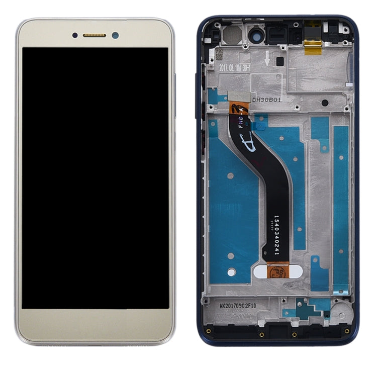 OEM LCD Screen for Huawei Honor 8 Lite Digitizer Full Assembly with Frame (Gold) - free shipping - PMC TechLife - Order now!